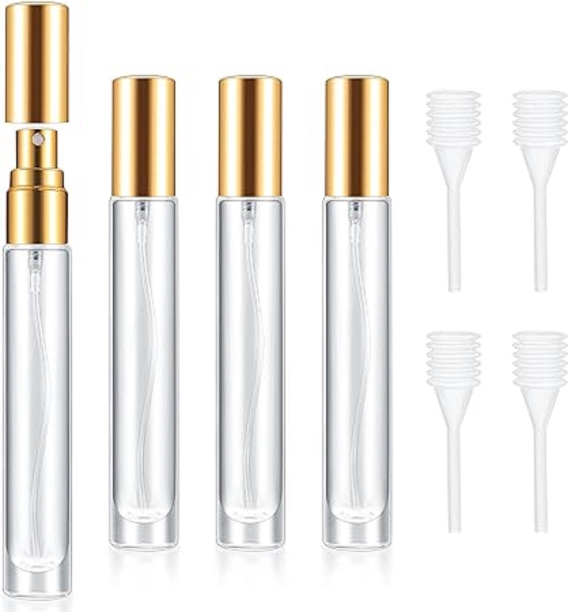 Goedkoopste Spuitfles - Mistspuitfles / Hervulbare rolflessen - Voor reiniging, parfums, etherische olein