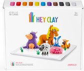 Hey Clay - Creatieve plastic massa voor het modelleren van dieren - Knutselpakketten
