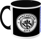 Manchester City Mok - Logo - Koffiemok - Manchester - UEFA - Champions League - Voetbal - Beker - Koffiebeker - Theemok - Zwart - Limited Edition