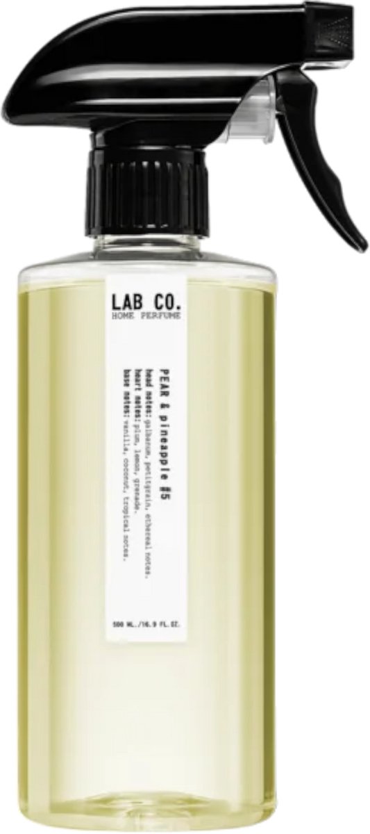 Lab Co. - Roomspray 'Pear & Pineapple' (500ml)