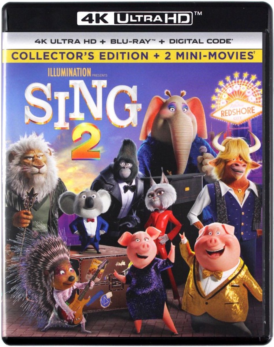 Sing 2 [Blu-Ray 4K]+[Blu-Ray]-