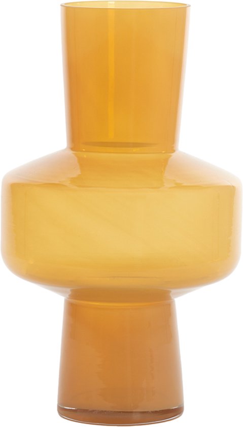 Light&living Vase Ø23,5x42 cm TRASMO lustre jaune clair