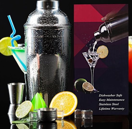 Produzione di rinfuse Cocktail shaker e bottiglie di qualità Standard shaker Des