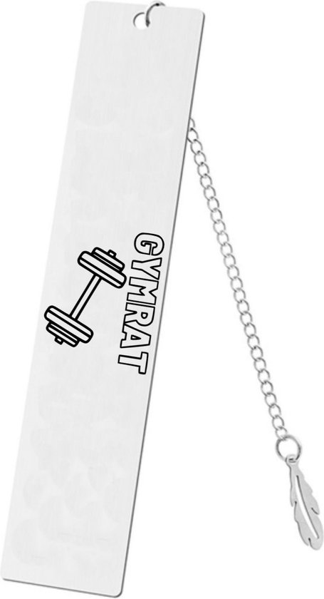 Akyol - marque-page rat de gym - Sport - amis de la famille - cadeau