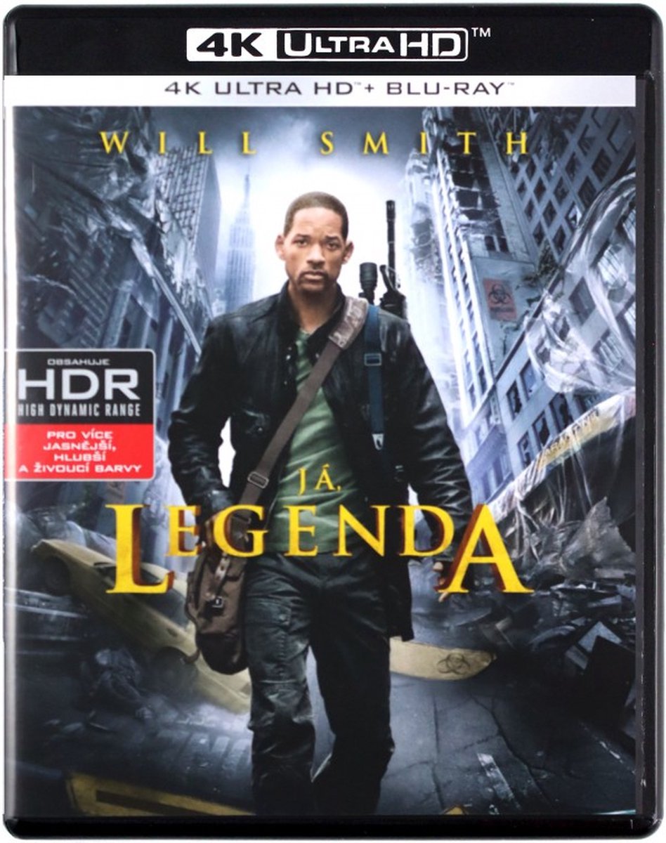 I Am Legend [Blu-Ray 4K]+[Blu-Ray]-