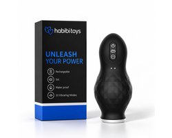 Habibi Toys Titan Cup – Elektrische Masturbator voor Mannen – 10 Vibratiestanden – Oplaadbaar – Vibrerende Masturbator – Seksspeeltje voor Mannen