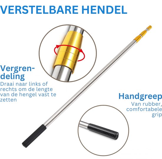 Schepnet Vissen - Landingsnet Vijver - Karper Zeevisnet - Roofvisnet- Veelkleurig — afbeelding 2