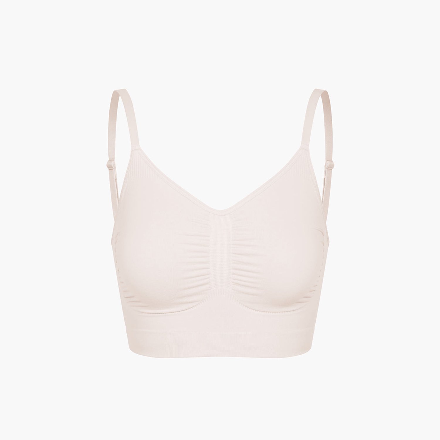 cfab Comfort Bralette-Zand-M - BH Zonder Beugel Voorgevormd - Ondergoed - Naadlos