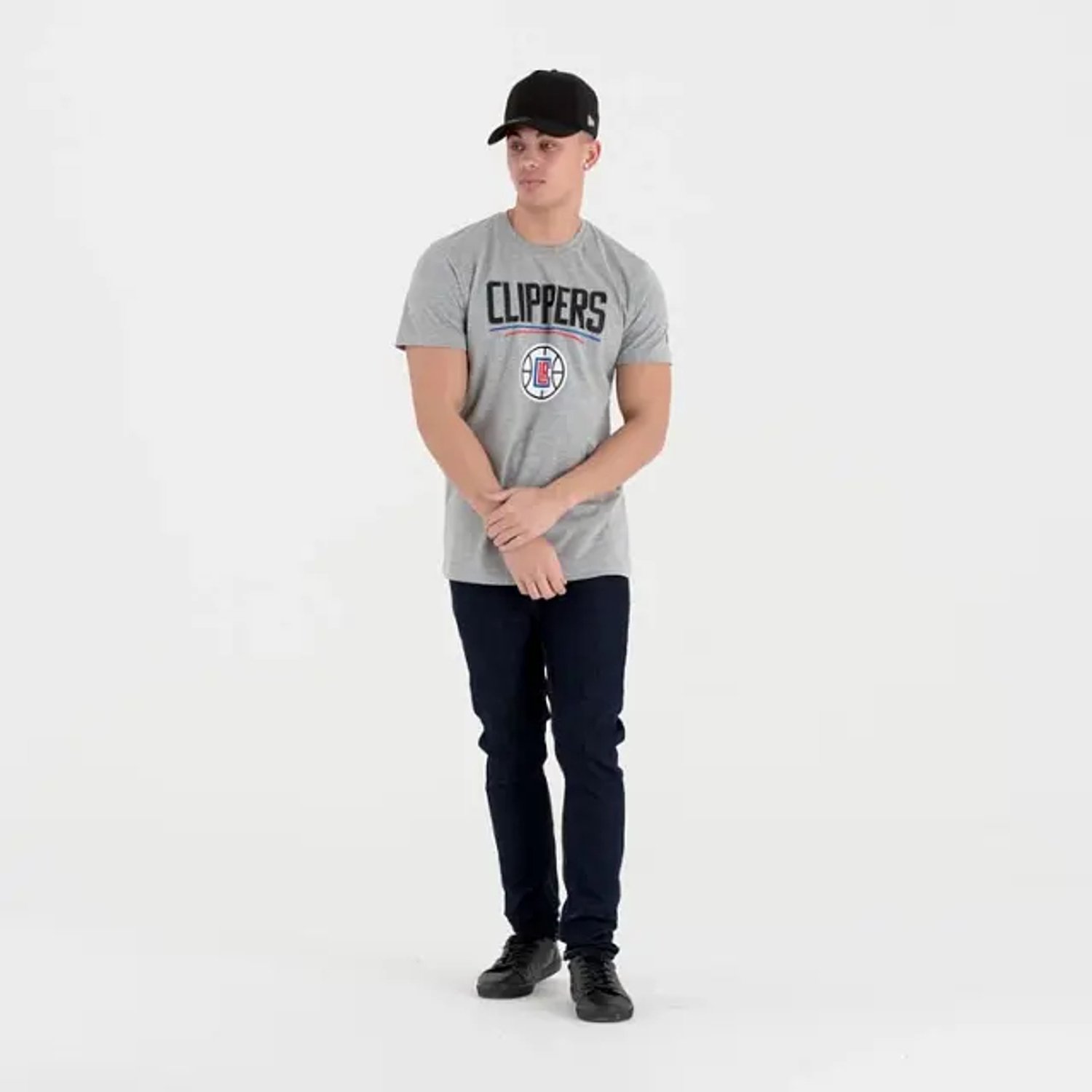 T-shirt Los Angeles Clippers NBA Grijs