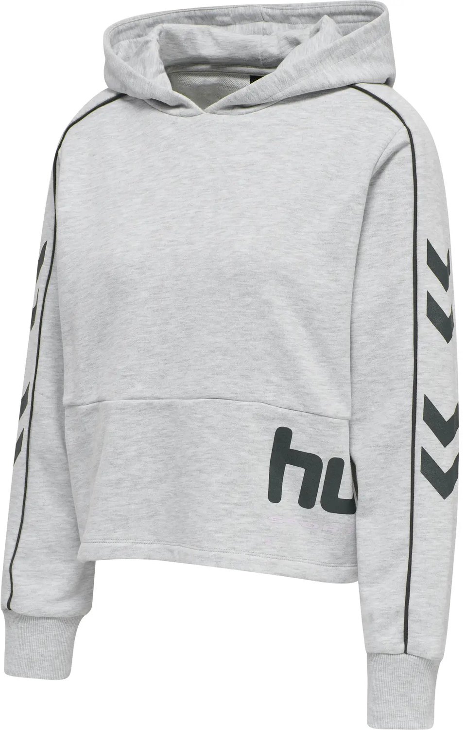 Dameshoodie met korte mouwen Hummel LGC Yoko Grijs
