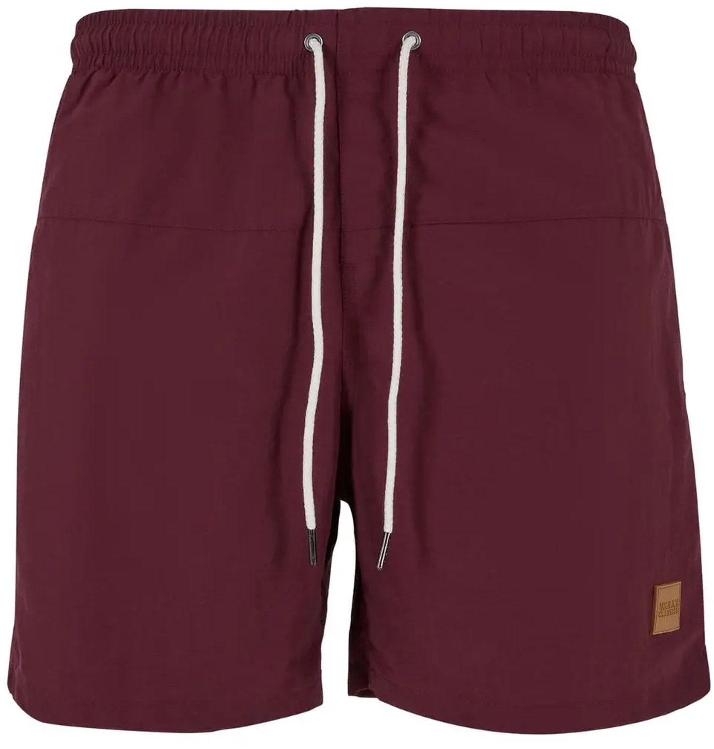 Zwemshort Urban Classics Block Cherry