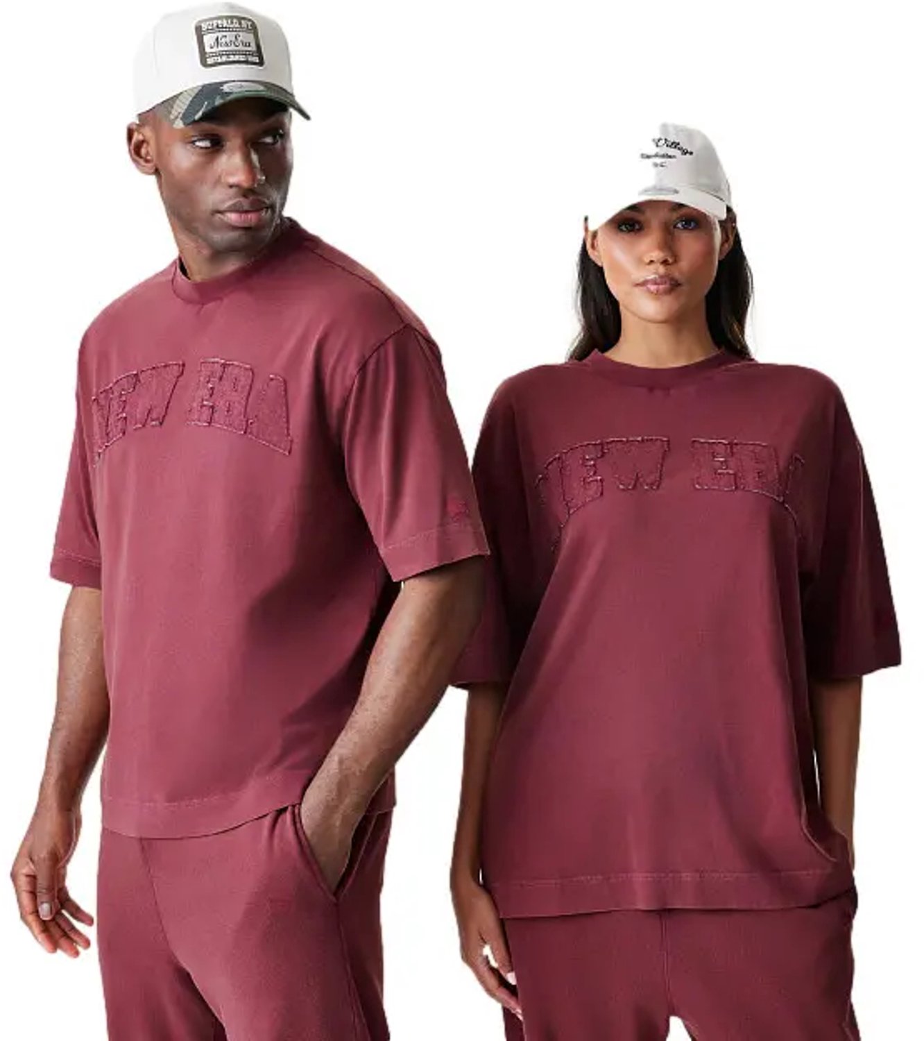 T-shirt New Era NE Washed OS FBG Dieprood