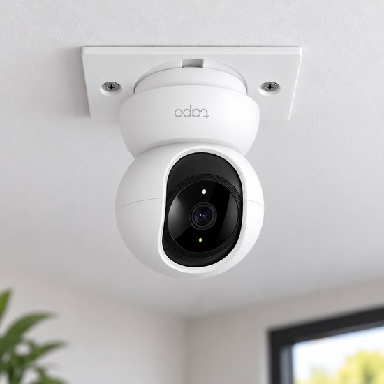 YUOM Plafondbeugel Geschikt voor TP-Link Tapo C200 Beveiligingscamera – Camera Houder – Plafond Mount – Wit — afbeelding 5
