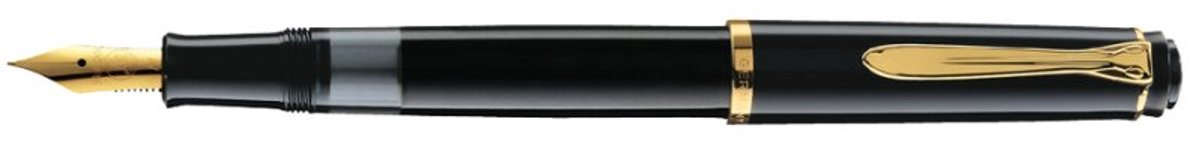 Pelikan vulpen M 200, zwart
