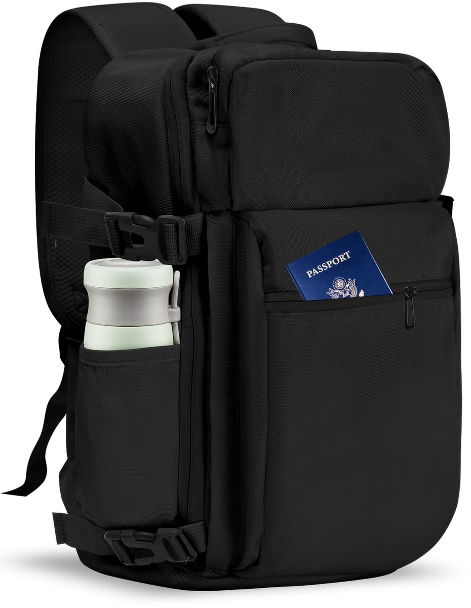 Gluckstar Rugzak Handbagage voor Ryanair 40X20X25 / 45X36X20 - Vliegtuig Reistas Onder Stoel, 20L/35L - ShopVlot