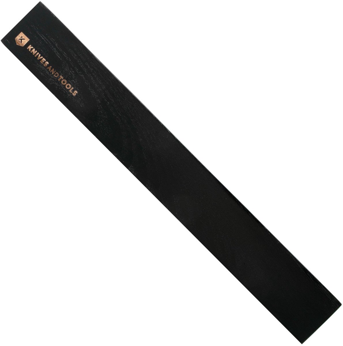 Knivesandtools Messenmagneet Essenhout Zwart 40 cm