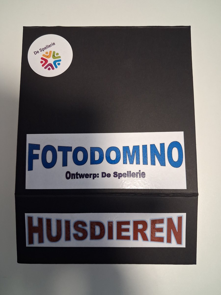 De Spellerie FotoDomino Huisdieren dementie spel reminiscentie geheugen