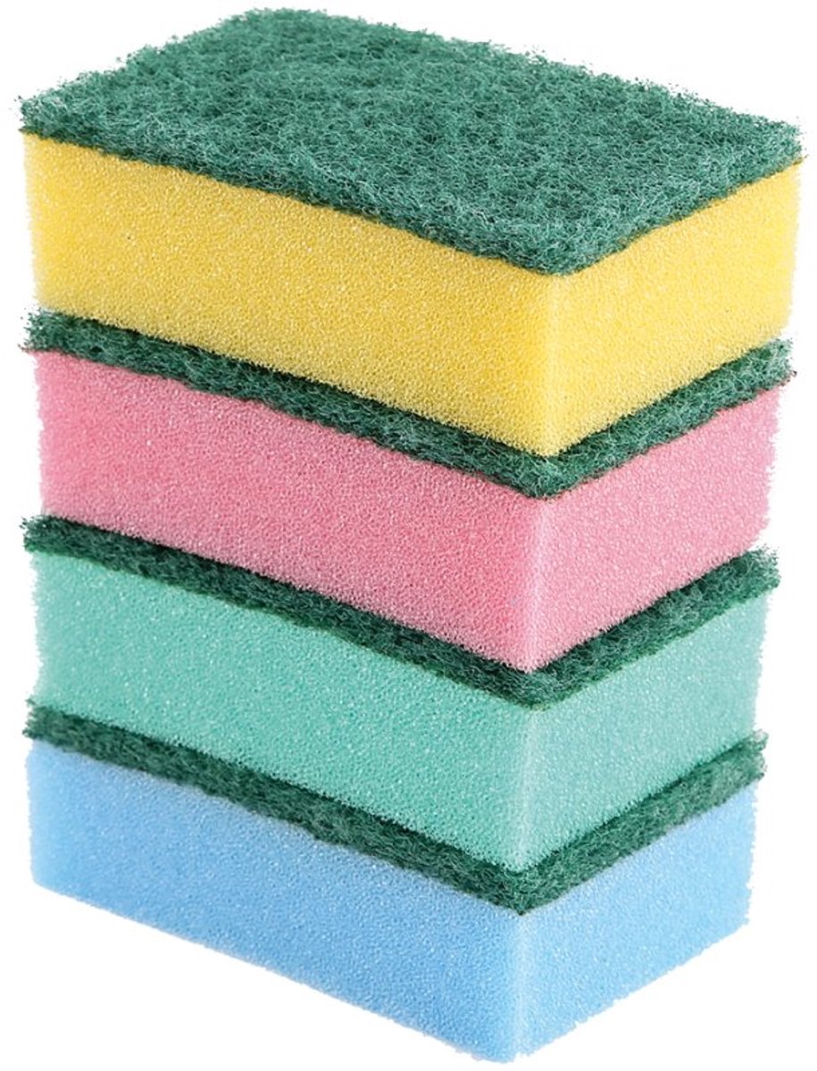 HYGOCLEAN kleurreinigende sponsdoekjes voor pannen, 90×60×30 mm, 10 stuks