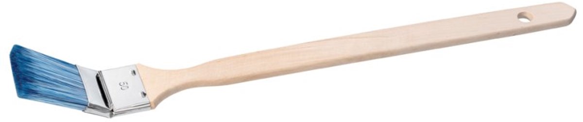 WESTEX Eckenpins SolidPro L, ongelakte hardhouten steel, borstelharen 44 mm