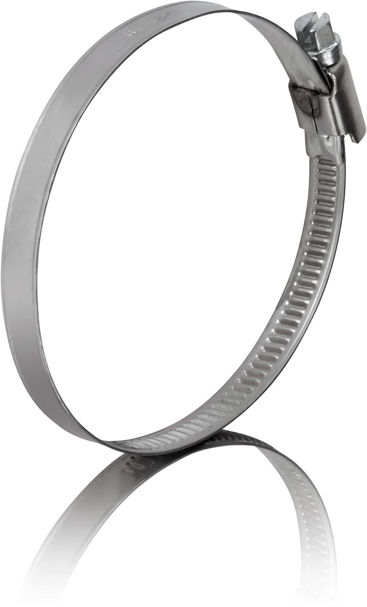Garsiduro® professionele slangklemmen 90-110 mm, 2 stuks van roestvrij staal in W4 kwaliteit, 9 mm bandbreedte - ShopVlot