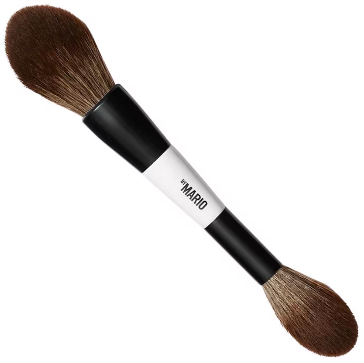 MAKEUP BY MARIO F2 Brush – Dubbelzijdige Make-up Kwast voor Bronzer & Poeder – Face Brush