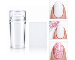 Goodbitz - Nagel stempel - Nagelstempel - Nail stamp - Nagel stempel doorzichtig - Nagel stempels - Nagelstempels - Nail art stempel - Nagel stempel silicone