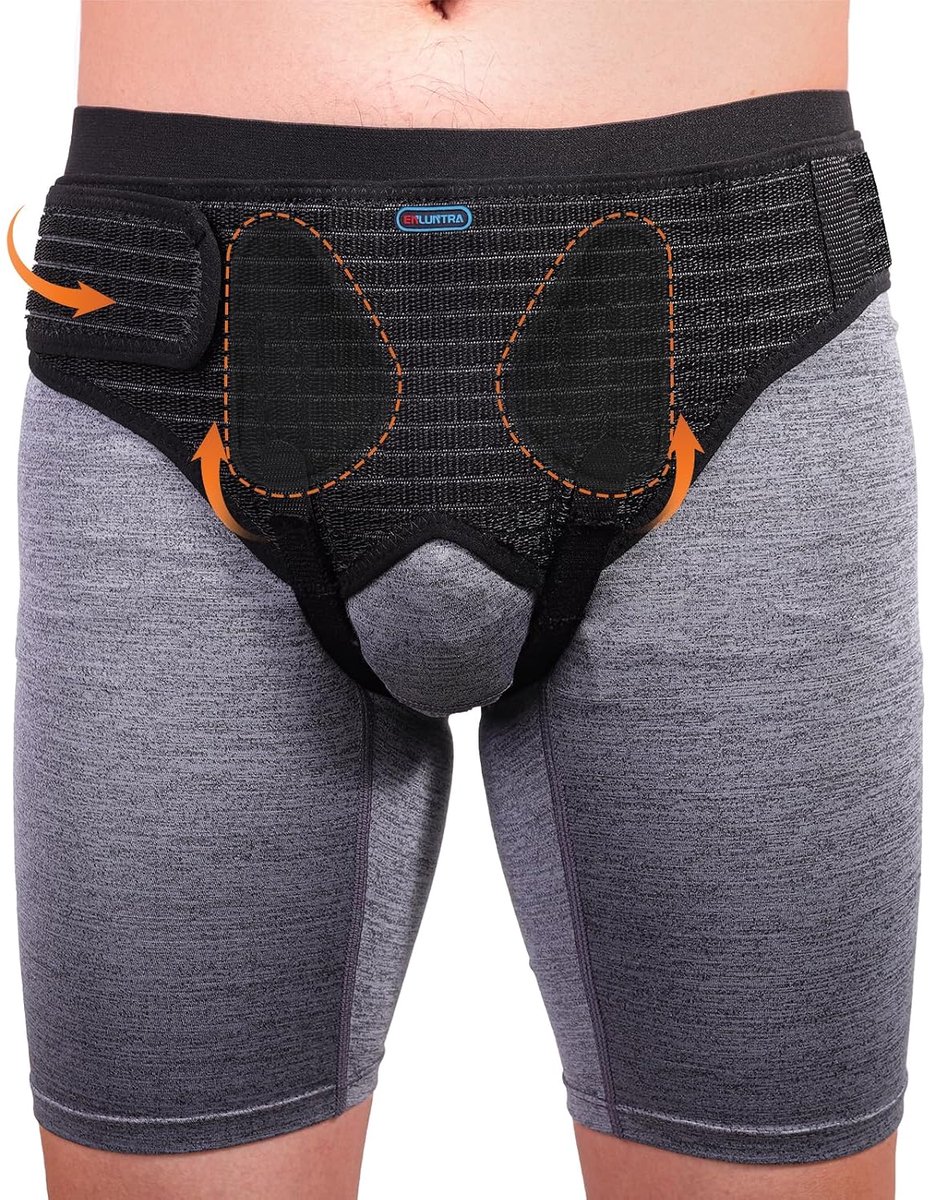 Liesbreukband S - 4 pads inbegrepen - discreet en comfortabel - effectieve ondersteuning - ShopVlot