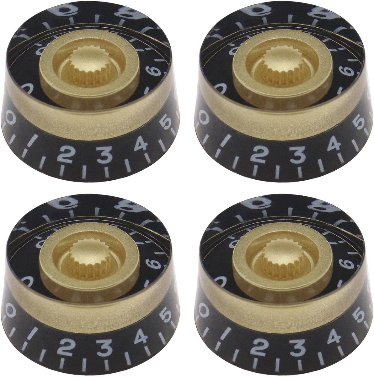 Guitar control knoppen 6mm - acryl - voor Gibson en Epiphone - nauwkeurige installatie - ShopVlot