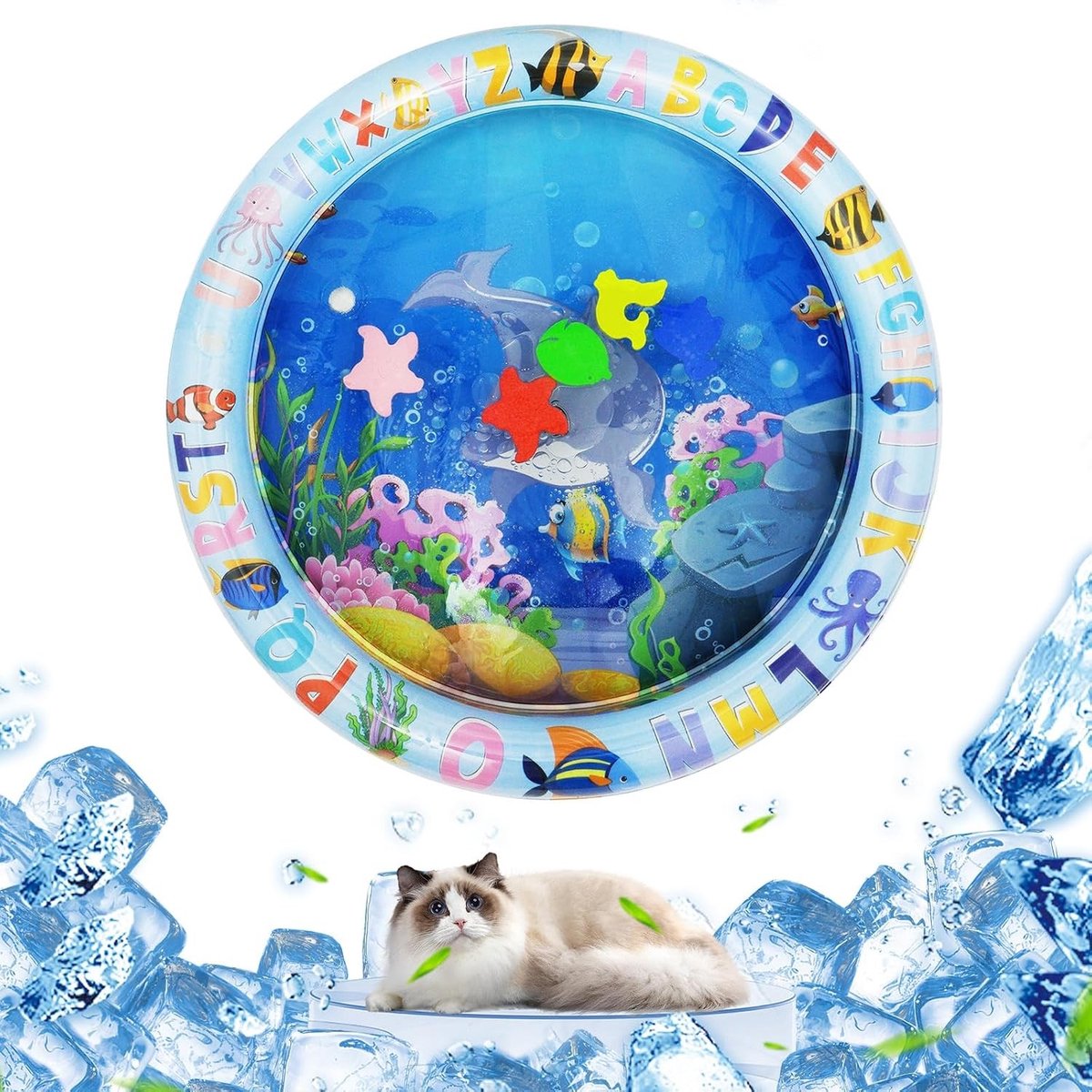 Water Sensor voor Katten, Speelmat voor Katten, Lekvrije Water Speelmat voor Huisdieren en Activiteit