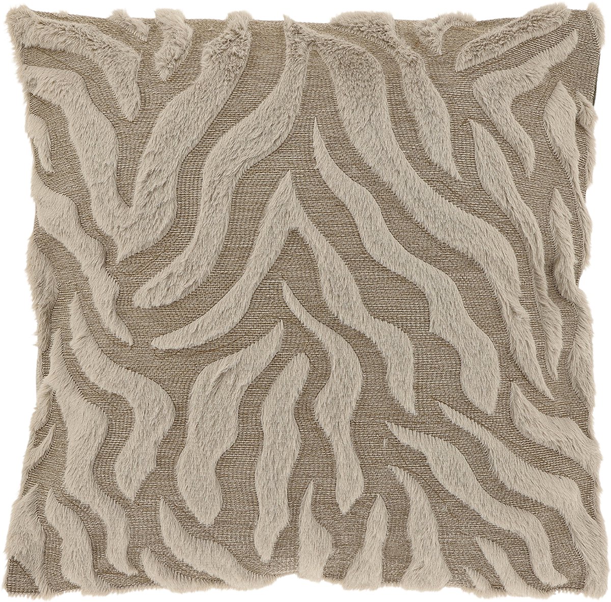 Unique Living Sierkussen Fenna 45x45cm - Chateau Grey Grijs