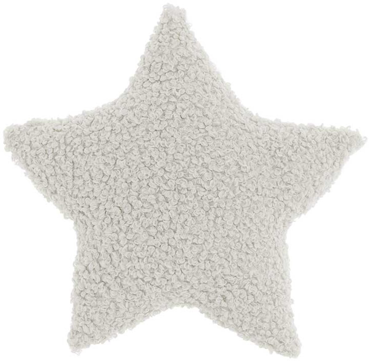 Unique Living Sierkussen Curly Dove White -40x40cm Wit
