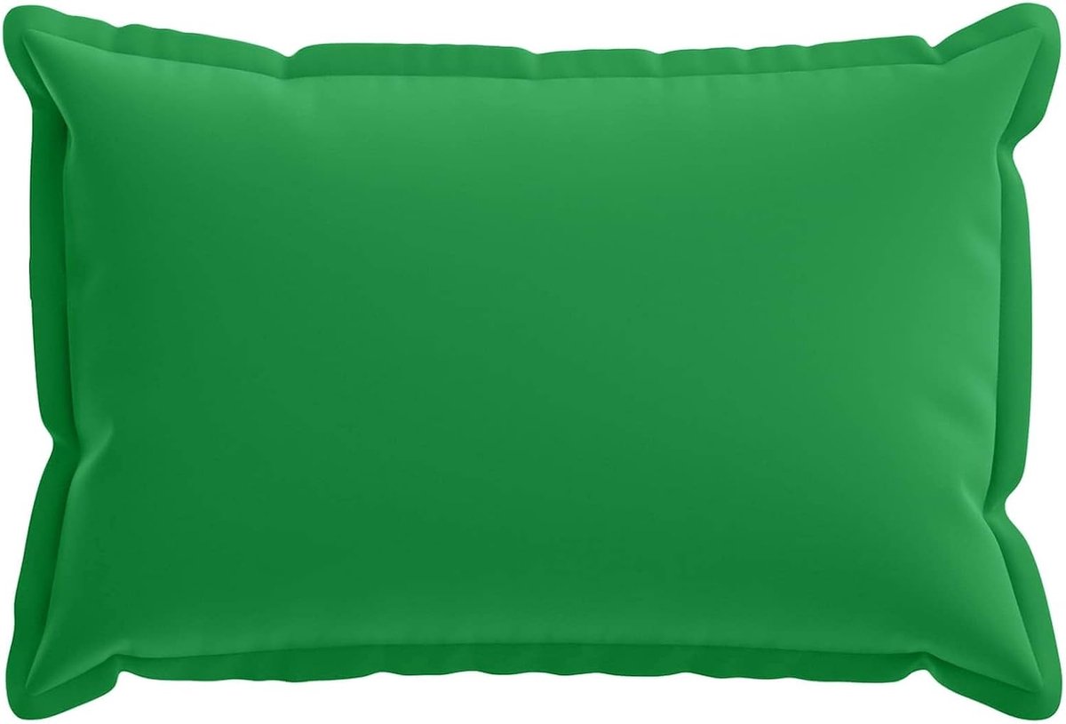 Kussenslopen, 6-delig, hout, groen, 40 x 60 cm, polyester