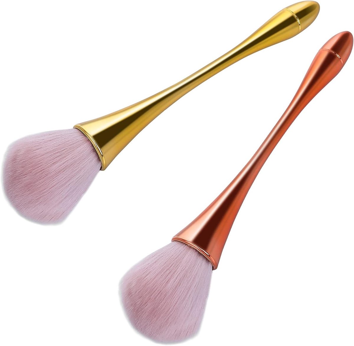 Grote Fluffy Poederkwast voor Poederfoundation, Blush en Highlighter - Professionele Make-up Kwast