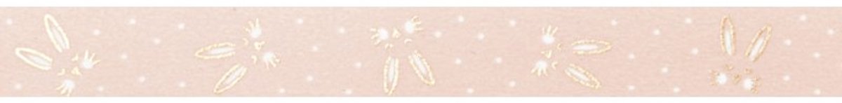 folia Papierklebeband, paasprint, 15 mm × 5 m