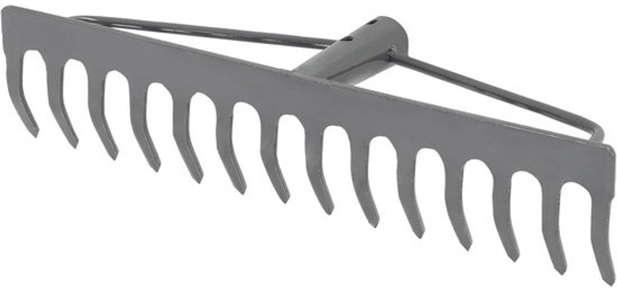 Robuuste stalen hark - 360 mm - 14 tanden - Zonder steel