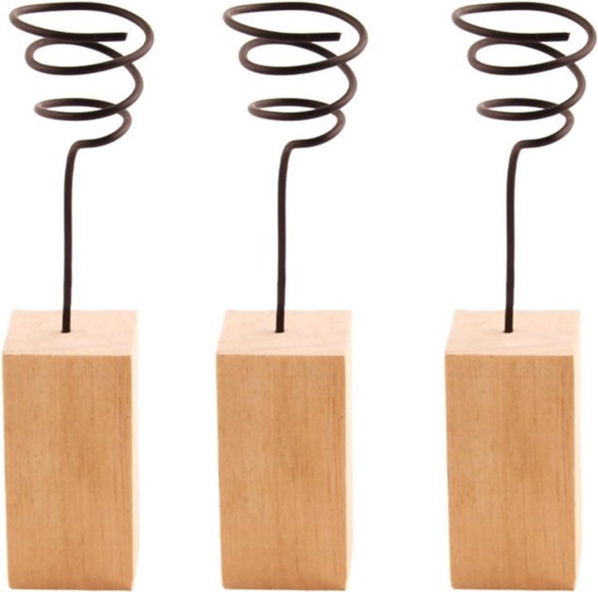 Plantstandaard - Bloemenhouder - Decoratie - Set van 3 - 15 cm hoog - Niet gespecificeerd