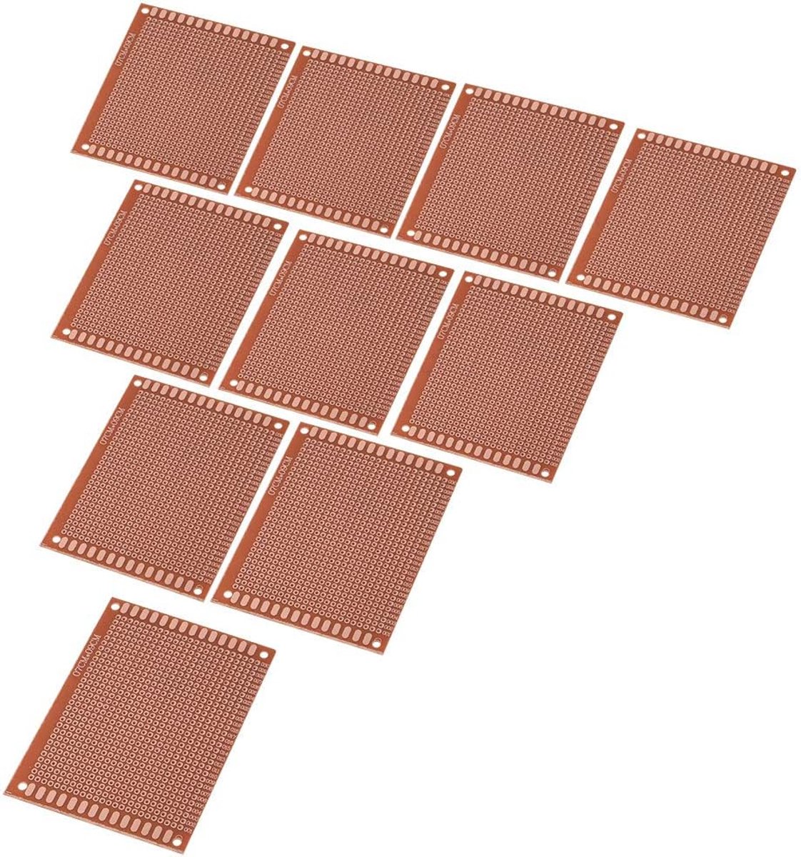 Universal PCB Board for Electronic Experiments and DIY Prototype Single Sided PCB 10 Pieces/Set 7x9cm - ShopVlot