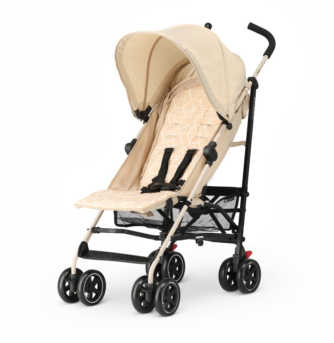 Mooiys Paraplu Buggy Inklapbaar - Kinderbuggy Compact - Cream — cadeau in Cadeau-ideeën - foto 6