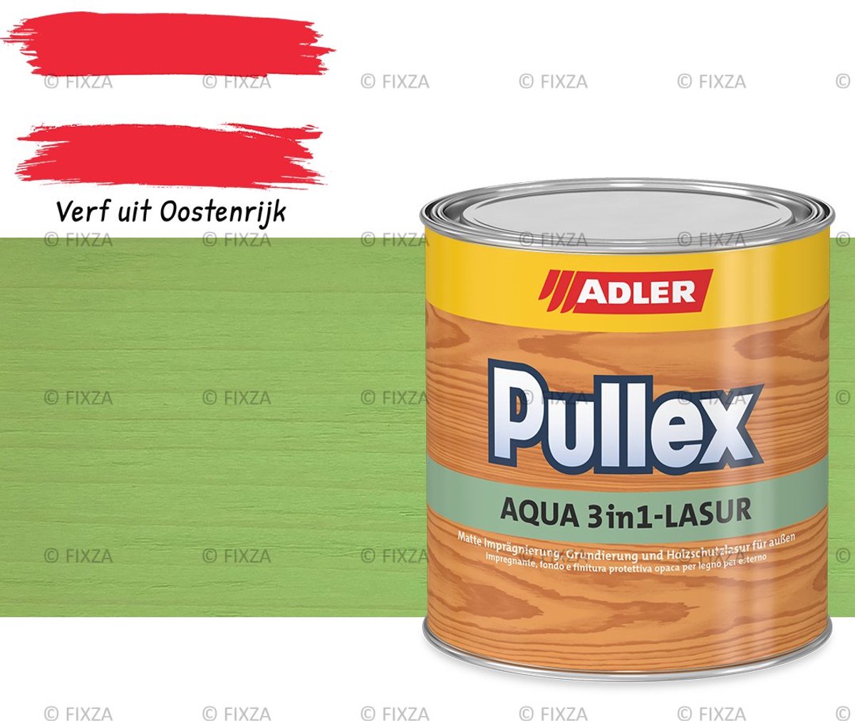 ADLER Pullex Aqua 3in1 Houtbeits Buiten – Transparante Beits – kleur Odysseus, Hoffnung – 750ml – Impregneer, Grond- & Eindlaag in 1