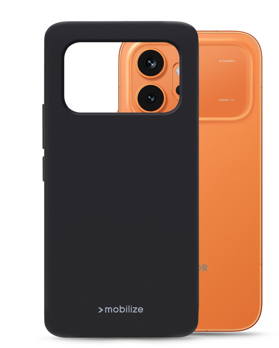 Mobilize Rubber Gelly Case - Geschikt voor Honor 600 Smart - Matt Black