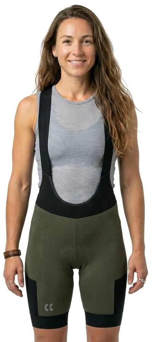 Kalas Passion Z4 Gravel Fietsbroek Groen M Vrouw