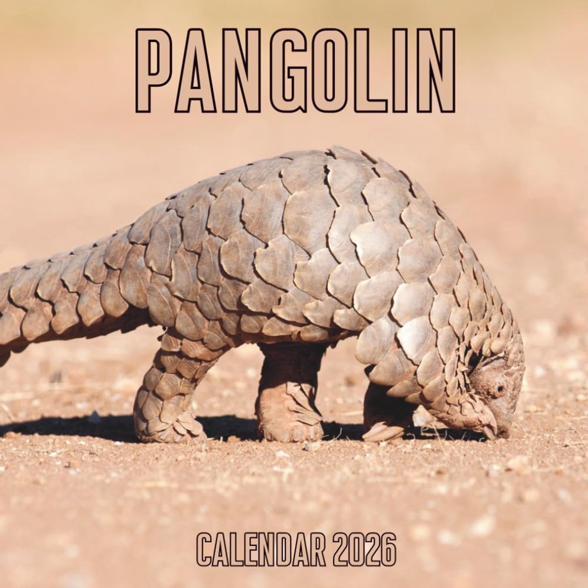 Pangolin Calendar 2026: 12 Months Organizer From January to December - ShopVlot