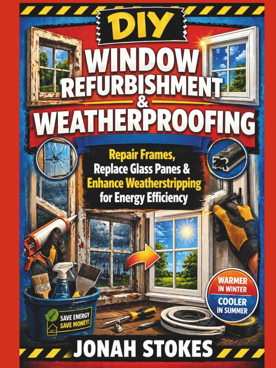 Window Refurbishment & Weatherproofing: Repair Frames, Replace Glass Panes & Enhance Weatherstripping for Energy - ShopVlot