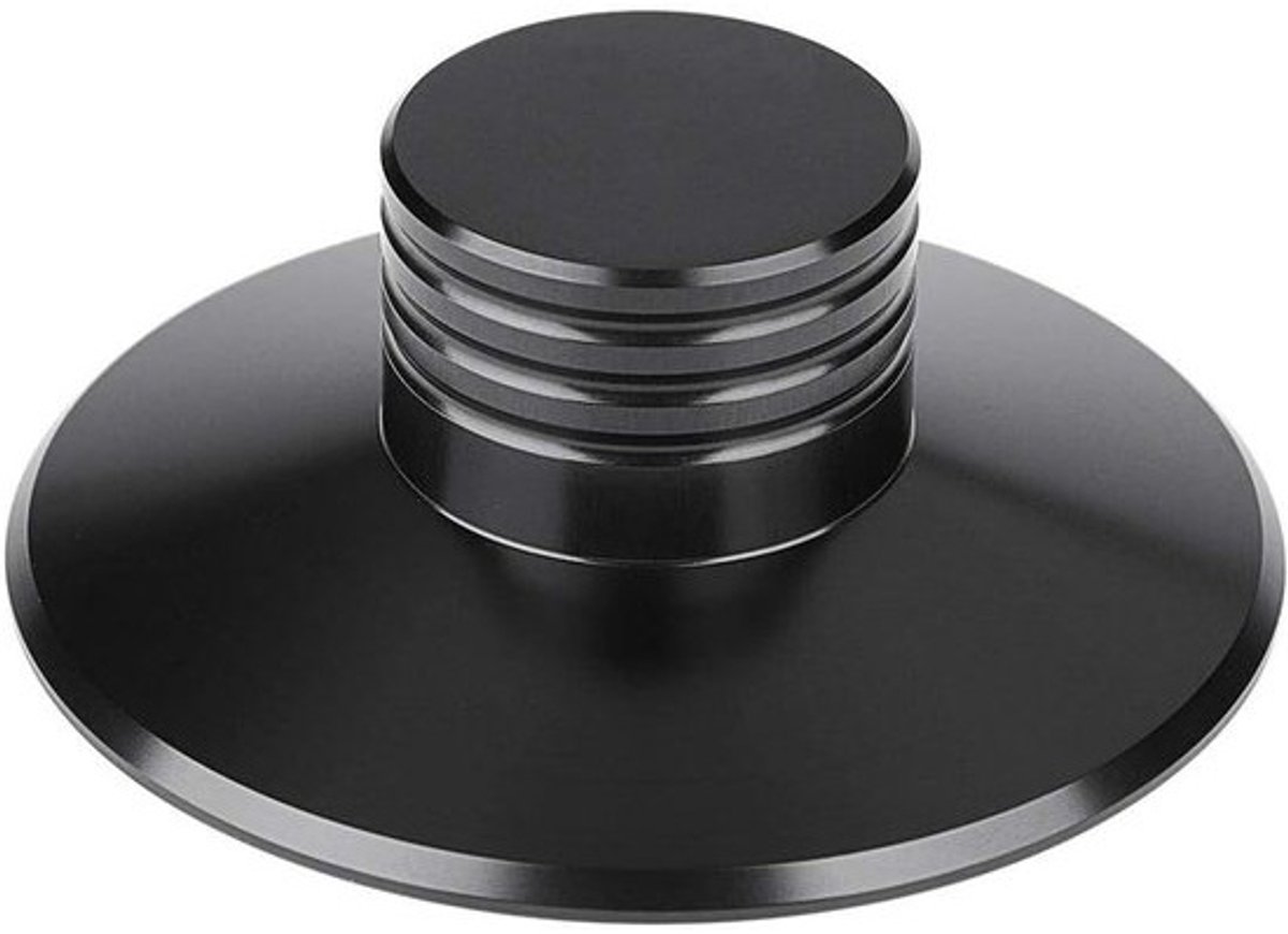 Universele metalen gewichtsklem voor LP-platenspelers - stabilisator - zwart
