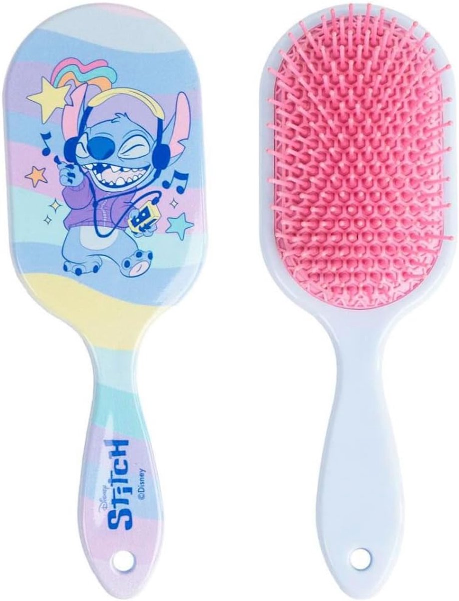 Haarborstel zacht ontwarren - blauw en roze - ergonomisch ontwerp - pijnloos gebruik - ShopVlot