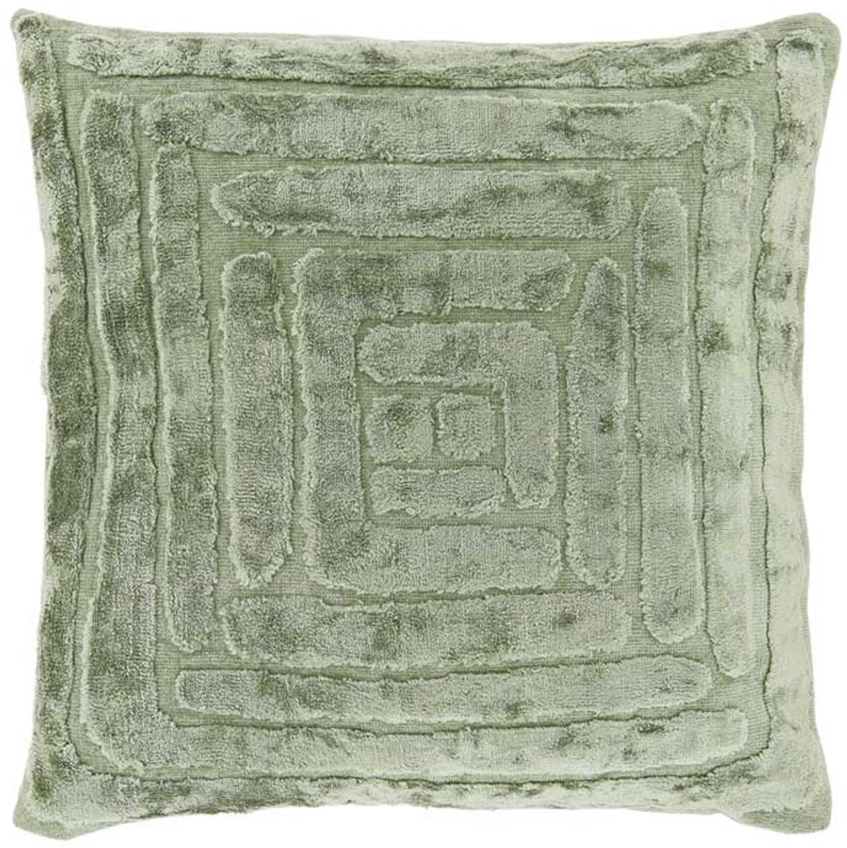 Unique Living Sierkussen Vespa Tea Green -45x45cm Groen