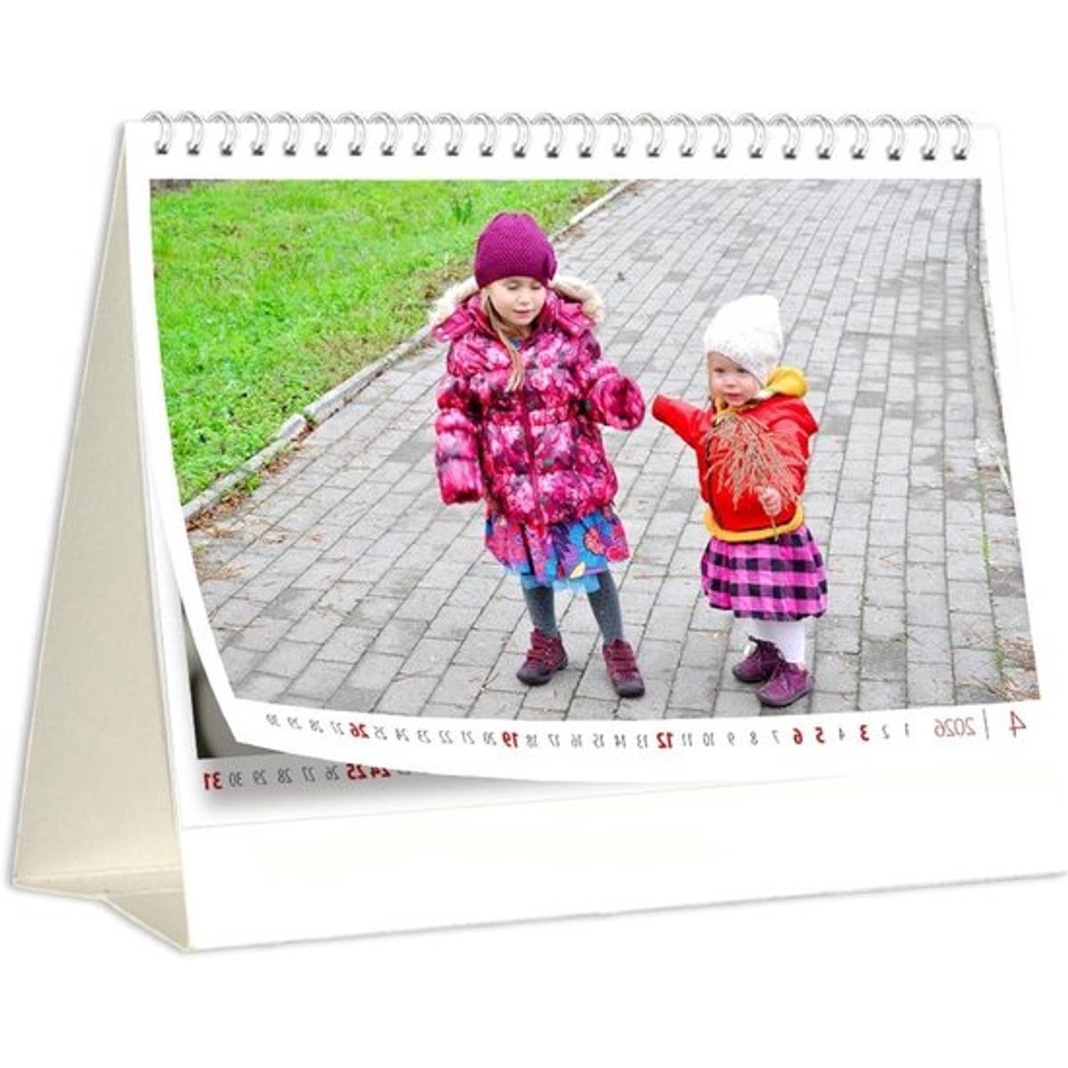 Fotokalender 2026 - Persoonlijke jaarkalender - Herinneringen vastleggen - Zelf vorm te geven - A4-formaat - Niet van toepassing