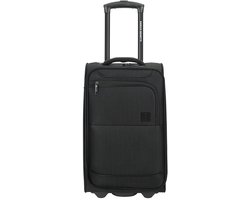 Enrico-Benetti Oakville - Handbagage Koffer - Zwart - 50x30x15cm - Geschikt voor Qatar Airways
