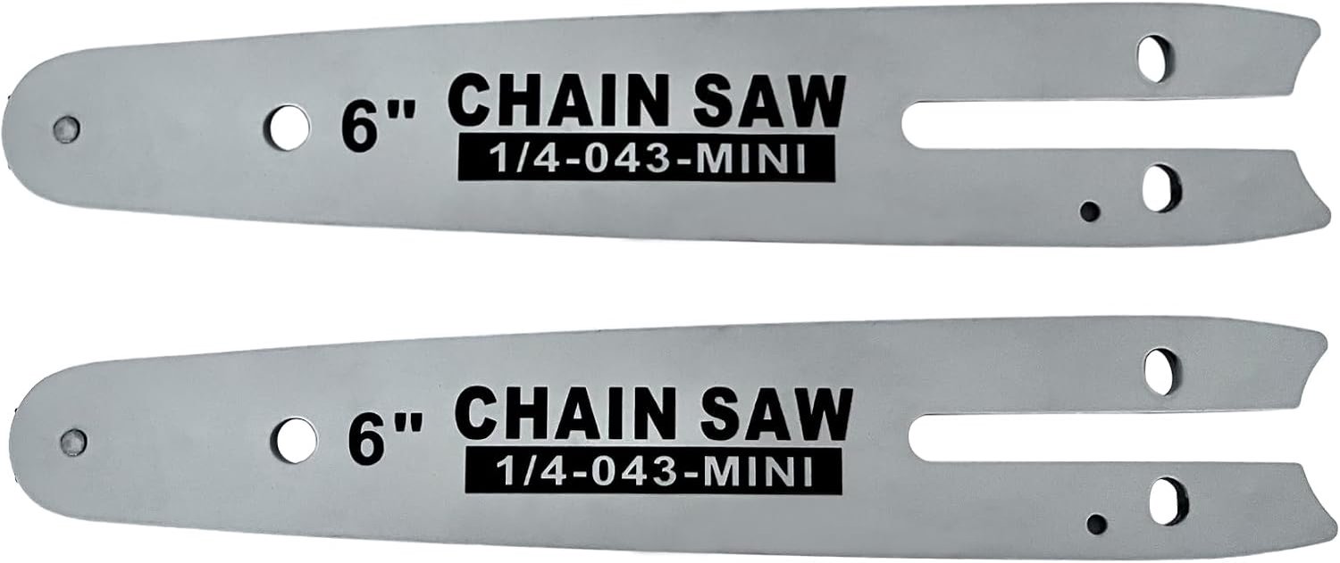 Omgoods - 6 Inch Chainsaw Guide Plate 2-Pack