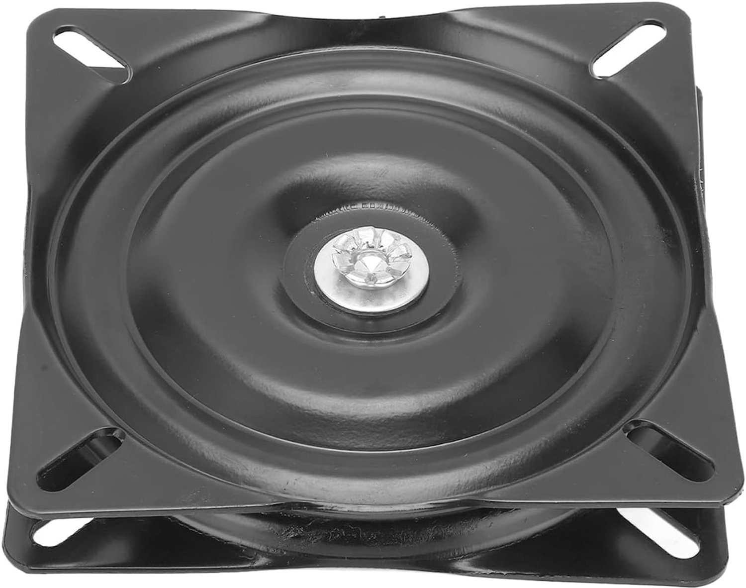 Stoel Draaibare Basis - Draaibare Montage - Meubelverbetering - 360 Graden Rotatie - 15 cm - Zwart